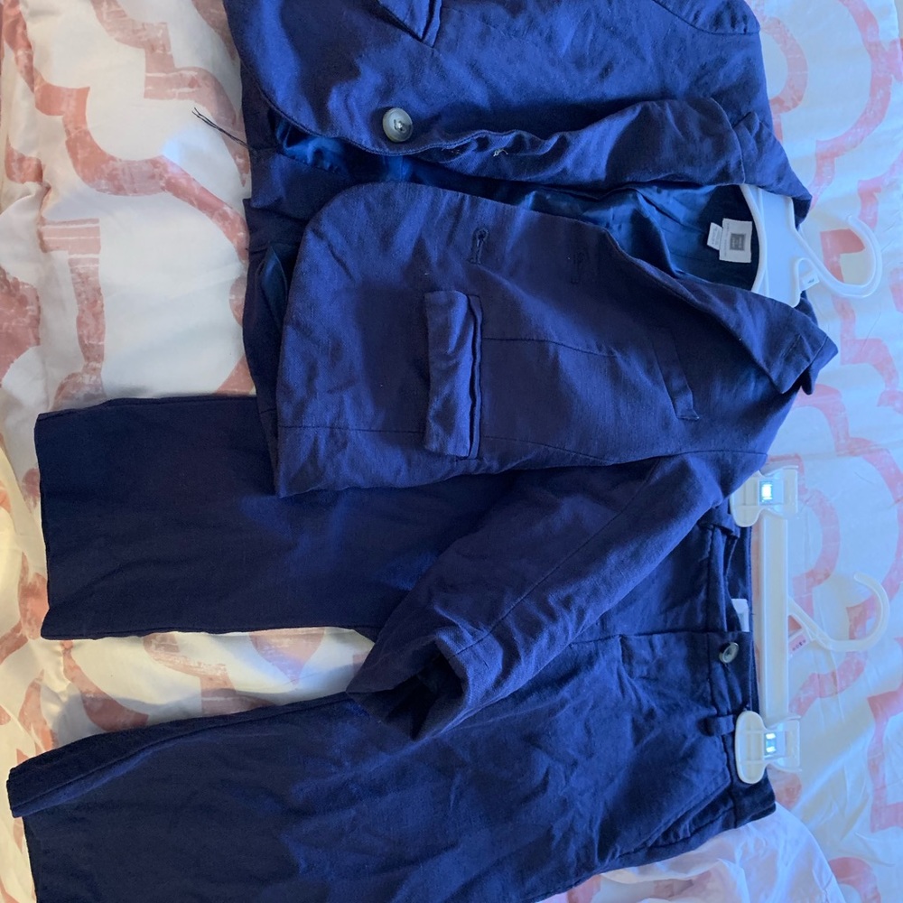 Toddler Boy Jack and Janie Linen suit with Shirt